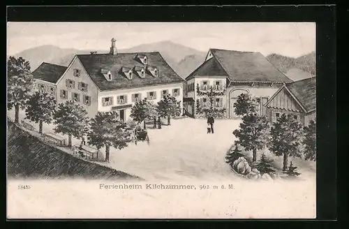 AK Kilchzimmer, Ansicht vom Ferienheim