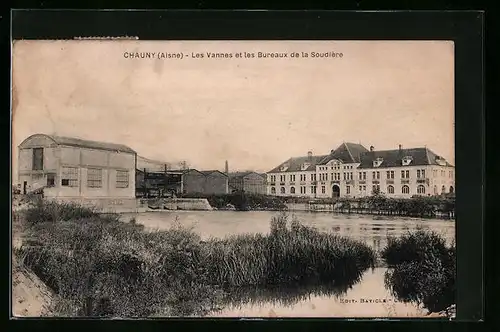 AK Chauny, Les Vannes et les Bureaux de la Soudière