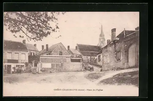 AK Chéry-Chartreuve, Place de L`Eglise