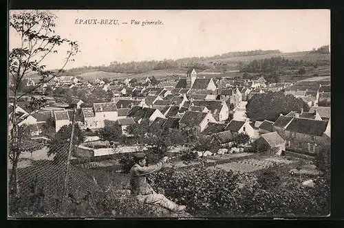 AK Épaux-Bezu, Vue générale