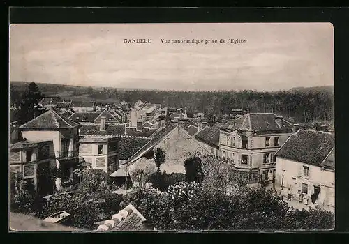 AK Gandelu, Vue panoramique prise de l`Eglise