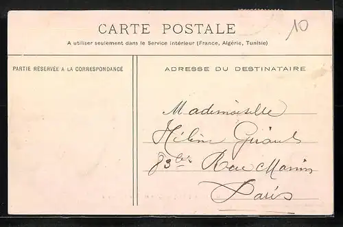 AK Gandelu, Église et Place du Marché