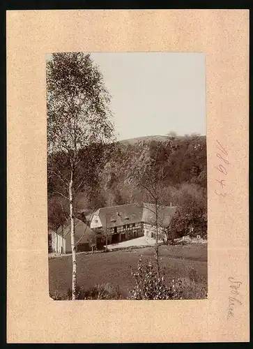 Fotografie Brück & Sohn Meissen, Ansicht Klipphausen, Blick auf die Neudeckmühle