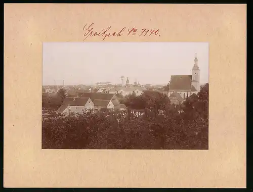 Fotografie Brück & Sohn Meissen, Ansicht Groitzsch, Blick von der Wiprechtsburg