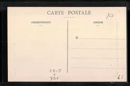 AK La Fère, L`Abattoir pendant les Inondations de 1910