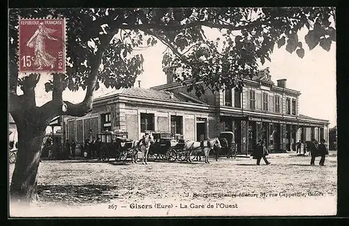 AK Gisors, La Gare de l`Ouest