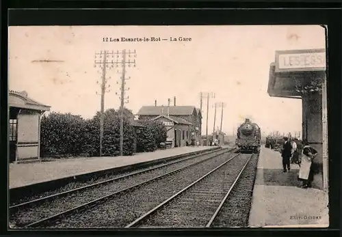 AK Les Essarts-le-Roi, La gare