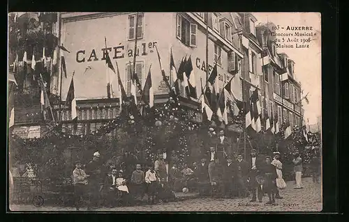 AK Auxerre, Concours Musical du 1906