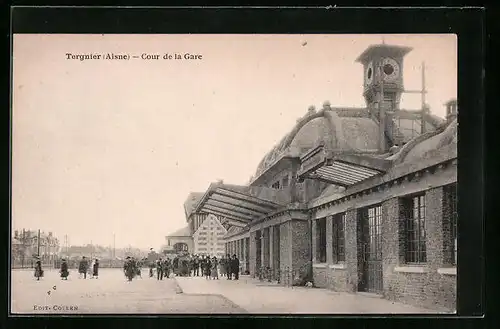 AK Tergnier, Cour de la Gare