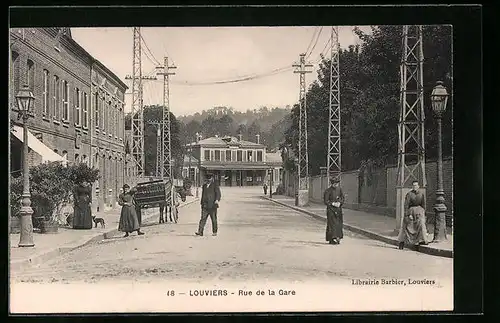 AK Louviers, Rue de la Gare