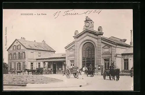 AK Soissons, La Gare