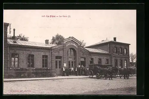 AK La Fère, La Gare