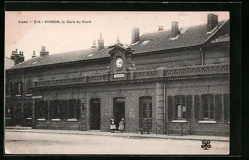 AK Hirson, La Gare du Nord