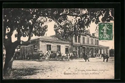 AK Gisors, La Gare de l`Ouest