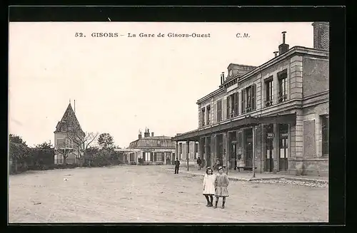 AK Gisors, La Gare de Gisors-Ouest