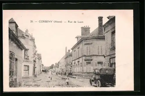 AK Corbeny, Rue de Laon