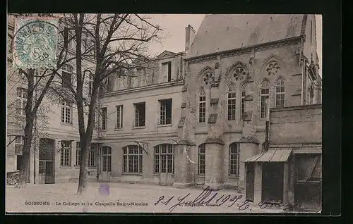 AK Soissons, Le College et la Chapelle Saint-Nicolas