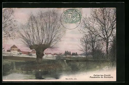 AK Celles-les-Condé, Passerelle du Surmelin