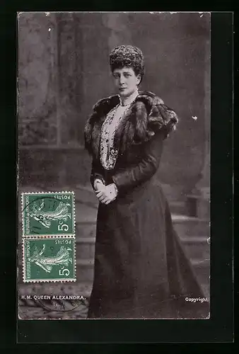 AK Queen Alexandra von England - Portrait