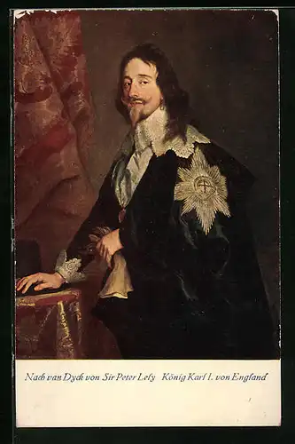 Künstler-AK König Karl I. von England - Portrait nach van Dyck