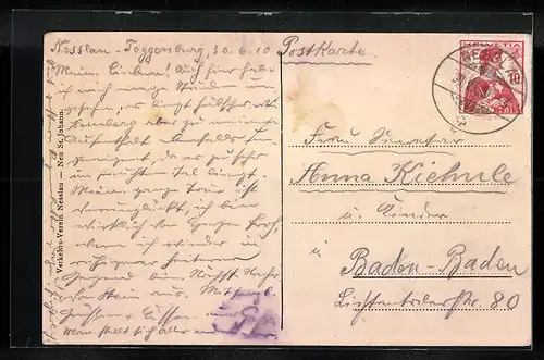 AK Nesslau, Ortsansicht mit Neu St. Johann