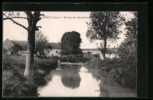 AK Coincy, Moulins des Chennevières