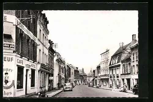 AK La Fere, Rue de la Republique