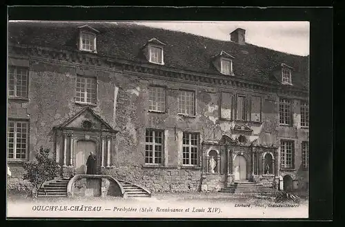 AK Oulchy-le-Chateau, Presbytère