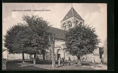 AK Celles-les-Condé, Eglise du XVe siecle