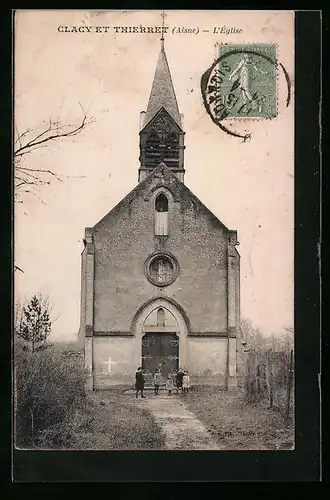 AK Clacy et Thierret, L`Église