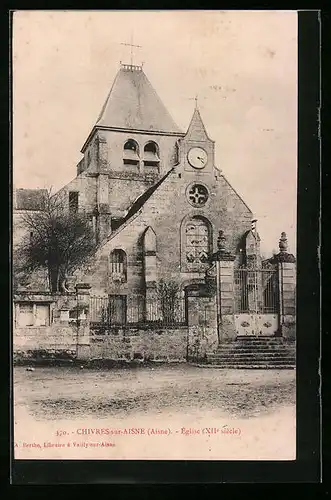 AK Chivres-sur-Aisne, L`Eglise