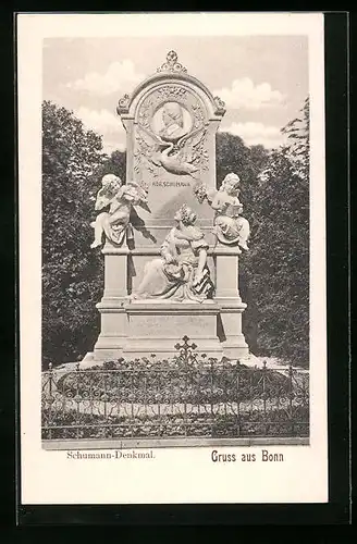 AK Bonn, Schumann-Denkmal