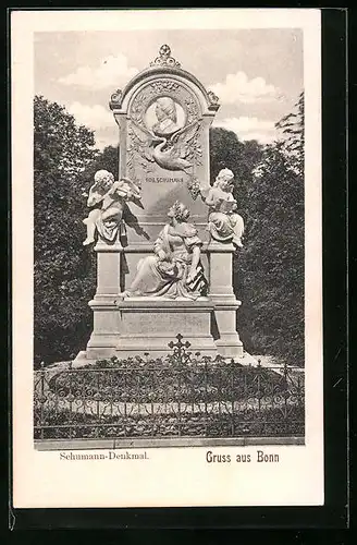 AK Bonn, Schumann-Denkmal