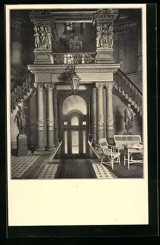 AK Freyburg a. U., Kloss und Förster Sektkellerei, Haupteingang