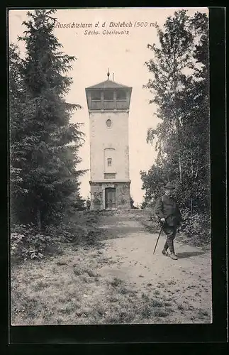 AK Beiersdorf, Aussichtsturm a. d. Bieleboh