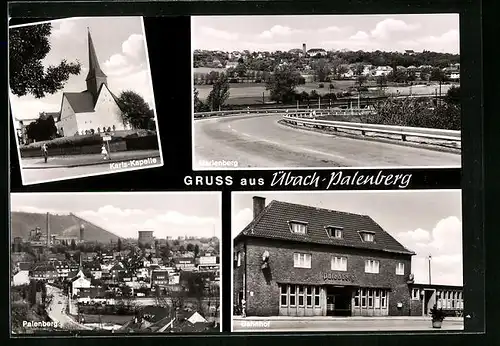 AK Übach-Palenberg, Bahnhof, Karls-Kapelle, Marienberg