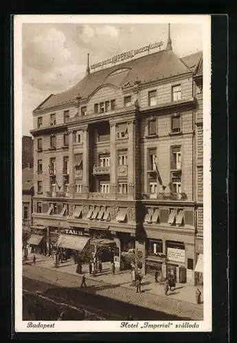 AK Budapest, Hotel Imperial szálloda