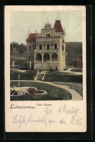 AK Luhacovice, Villa Vlasta