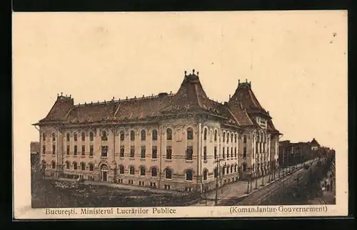 AK Bucuresti, Ministerul Lucrarilor Publice