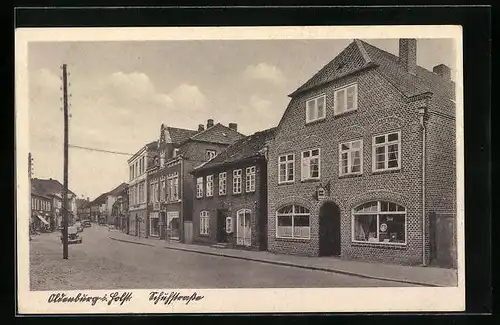 AK Oldenburg, Schuhstrasse mit Autos