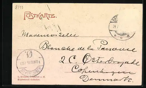 AK Bad Nauheim, Ansicht des Hotels Bristol