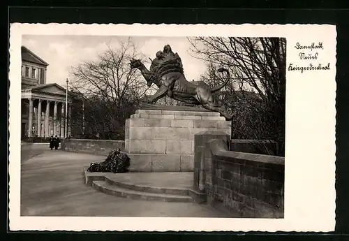 AK Darmstadt, Neues Kriegerdenkmal