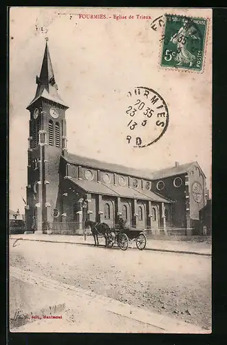 AK Fourmies, Eglise de Trieux