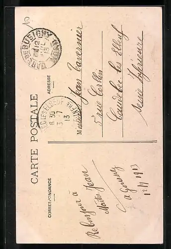 AK Busigny, Monument commémoratif des anciens Combattants