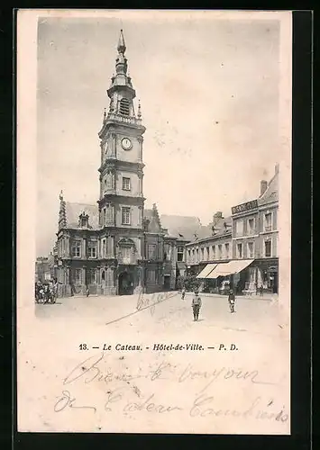 AK Le Cateau, Hôtel-de-Ville