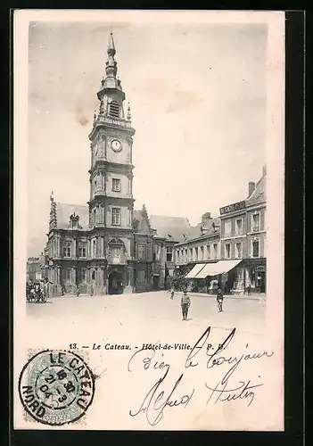 AK Le Cateau, Hôtel-de-Ville