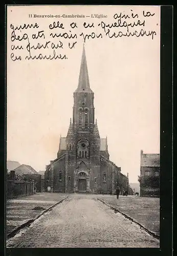 AK Beauvois-en-Cambrésis, L`Eglise