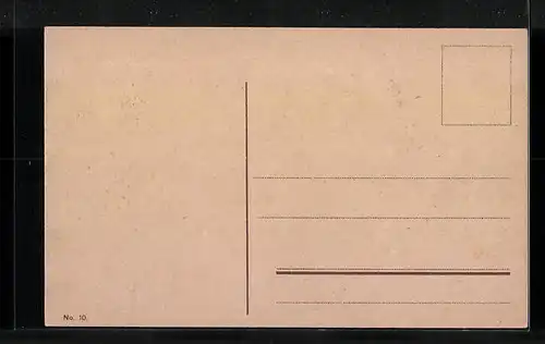 AK Crefeld, Ostwall mit Moltkedenkmal