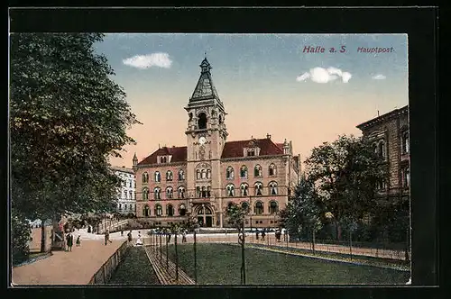 AK Halle a. S., Hauptpost