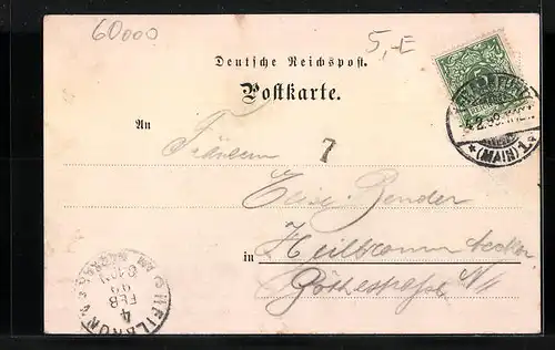 AK Frankfurt a. M., Ansicht der Börse